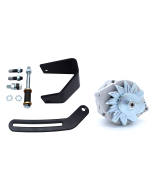 Lincoln SA-200 SA-250 1-Wire Alternator, 1/2" - 5/8" Pulley, and Brackets (mounting hardware included)