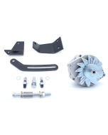 Lincoln SA-200 SA-250 1-Wire Alternator, 1/2" - 5/8" Pulley, and Brackets (mounting hardware included)