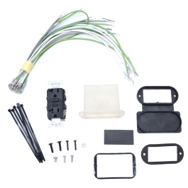 Classic II III IIID 300D Remote Control Receptacle Kit with High DC-Voltage  Toggle Switch (specific machine codes apply) - BW Parts