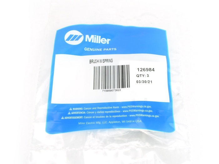 Miller 126984 BRUSH W/SPRING