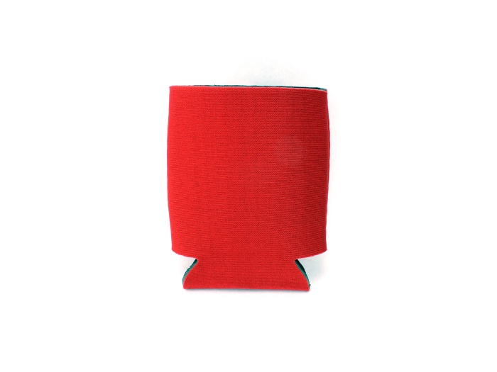 Russo Music Collapsible Can Koozie, All Cities, Red With Black Ink
