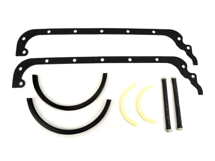 Oil Pan Gasket Set w/ No Leak Rear Main Seal F162 F163 BW Parts