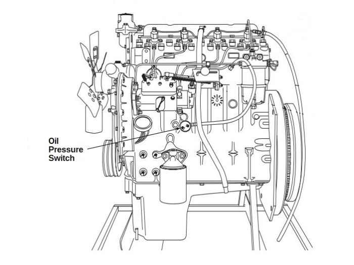Lincoln OEM Oil Pressure Switch SA-200 SA-250 (Single Prong) (9SS14446-1 /  S14446-1)