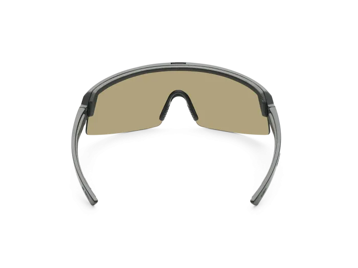BOMB RIPPA Safety / Matte Black Frame / Polarized Red Mirror Lens