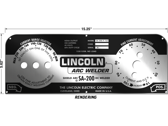 Lincoln Electric OEM SA-200 5-Way Selector Switch – F163 F162 – 9SM11013 M11013