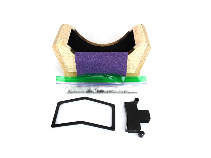 Replacement Wood Box for Wendy's Pancake Welding Hood Helmet