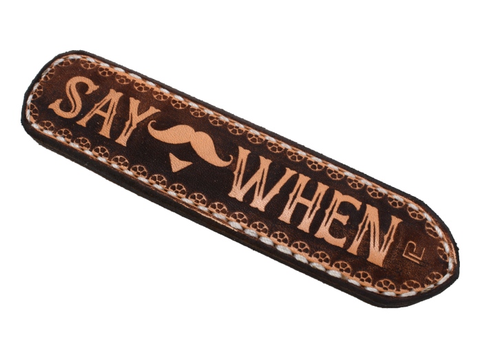 Stinger V Leather Insulator - Say When - BW Parts