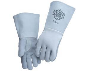 2005 Super Premium Pearl Deerskin Stick Welder's Gloves
