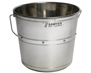 Sawyer Welding Rod Bucket Stainless 4.5 Gallon