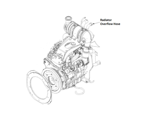 Lincoln OEM Radiator Overflow Hose (9SG8018 / G8018)