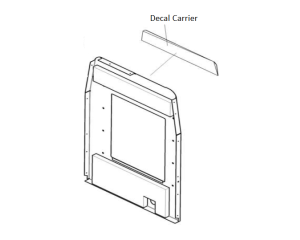 Lincoln OEM Decal Carrier (9SG8509 / G8509)