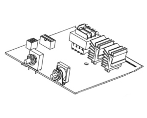 Lincoln OEM Control PC Board (tapped) (9SG8983-1/G8983-1)