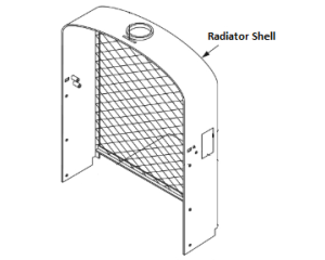 Lincoln OEM Radiator Shell (9SL5163-2 / L5163-2)