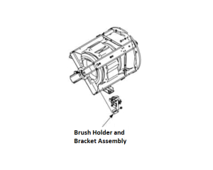 Lincoln OEM Brush Holder & Bracket Assembly (9SM21315-3 / M21315-3)