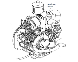 Lincoln OEM Air Cleaner Bracket (9SM21930-1 / M21930-1)