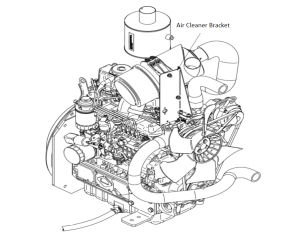 Lincoln OEM Air Cleaner Bracket (9SM21930-2 / M21930-2)