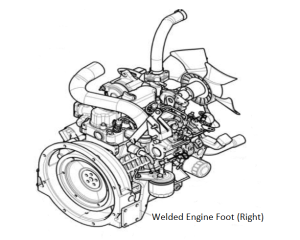 Lincoln OEM Welded Engine Foot (Right) (9SM26591 / M26591)