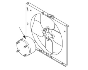 Lincoln OEM Fan Motor (9SM9983-6 / M9983-6)