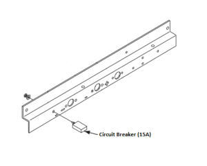Lincoln OEM Circuit Breaker (15A) (9ST12287-34 / T12287-34)