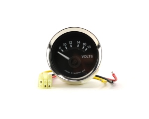 Murphy Electric 2" Electric Voltmeter Gauge - readout up to 18V 