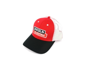 Lincoln Electric Red & Black Trucker Mesh-Back Hat