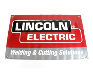 Lincoln Electric Poly Logo Banner
