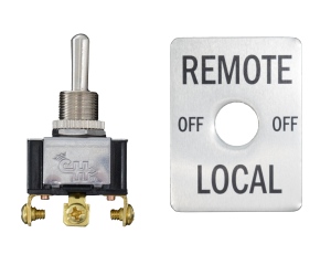 Remote Switch & Switch Plate