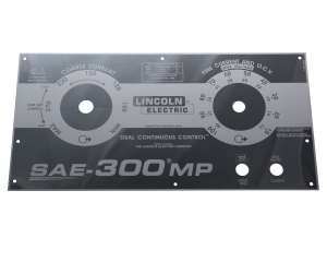 Lincoln SAE-300 MP Upper Mirrored Stainless Steel Faceplate (9SL16775 / L16775)