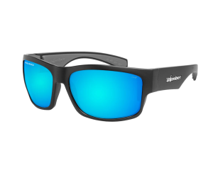 Bomber Tiger Safety Polarized Glasses Ice Blue Mirror TR111ICE