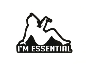 "I'm Essential" Decal