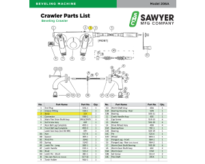 Sawyer MFG - Crawler Body