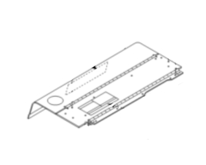 Lincoln OEM Door & Hinge Assembly (9SL10975 / L10975)