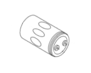 Lincoln OEM Capacitor, ALEL, 19000, 150V, +50/-10% (9SS13490-172 / S13490-172)