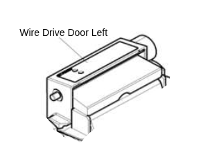 Lincoln OEM Wire Drive Door Left (9SL10193-10 / L10193-10)