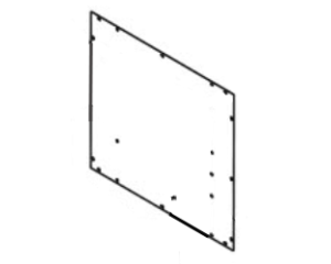 Lincoln OEM Back Panel - Clean Air Cabin (9SS31225-82 / S31225-82)