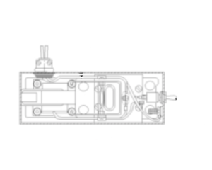 Lincoln OEM Flux Hopper Cable Assembly (9SM12555 / M12555)