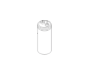 Lincoln OEM Capacitor, Alel, 120000, 50V, +50/-10% (9SS13490-165 / S13490-165)