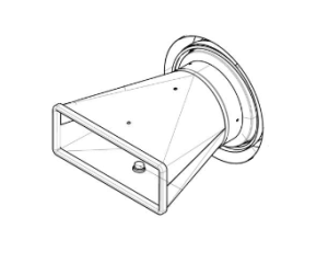 Lincoln OEM Hood, 8" Duct (9SFC0250206070 / FC0250206070)