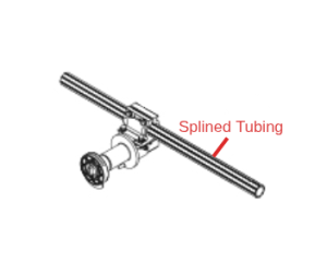 Lincoln OEM Splined Tubing (9SS26752-3 / S26752-3)