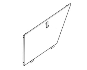 Lincoln OEM Side Door Assembly, Right (9SG9257-2 / G9257-2)