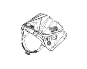 Lincoln OEM Helmet Shell and Headgear (9SL15300-20 / L15300-20)