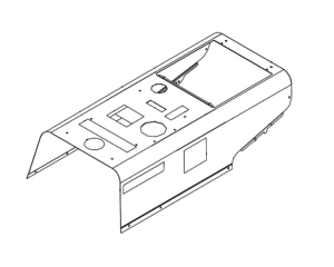 Lincoln OEM Roof (SS) (9SG3882-8 / G3882-8)