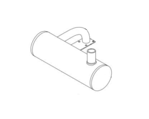Lincoln OEM Muffler Assembly (9SG4247-1 / G4247-1)