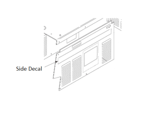 Lincoln OEM Side Decal (9SG4255 / G4255)