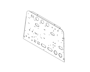 Lincoln OEM Control Panel Weldment (9SG4467-1 / G4467-1)