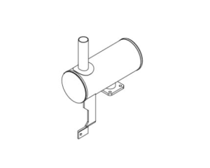 Lincoln OEM Muffler (9SG5545 / G5545)