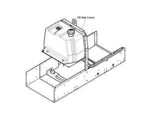 Lincoln OEM Lift Bale Frame (9SG6084 / G6084)