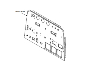 Lincoln OEM Decal Carrier (9SG6829 / G6829)