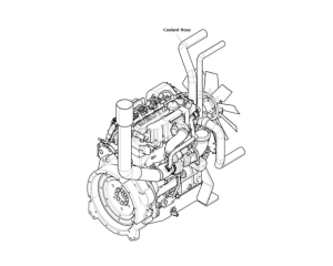 Lincoln OEM Coolant Hose (9SG7362 / G7362)