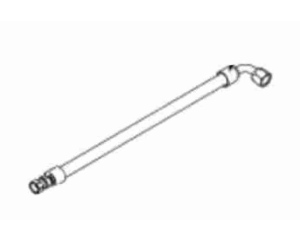Lincoln OEM Hose, crimped 1/2 x 20”(Cooler - Filter) (9SG7444-12 / G7444-12)